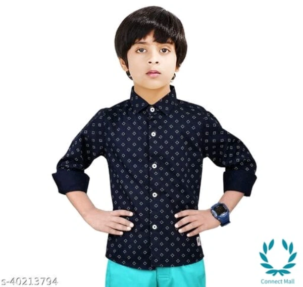 Made In The Shade 100% Cotton Boy's Shirt - 8-9 Years